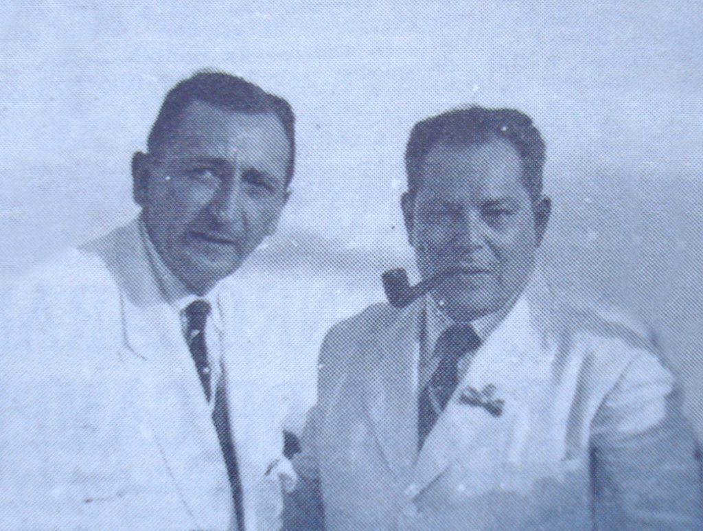 1950 - Os dois candidatos da UDN a governador e a senador, Argemiro de Figueiredo e Pereira Lira, para quem o baião Paraíba foi composto jingle (música) de sua campanha eleitoral.
