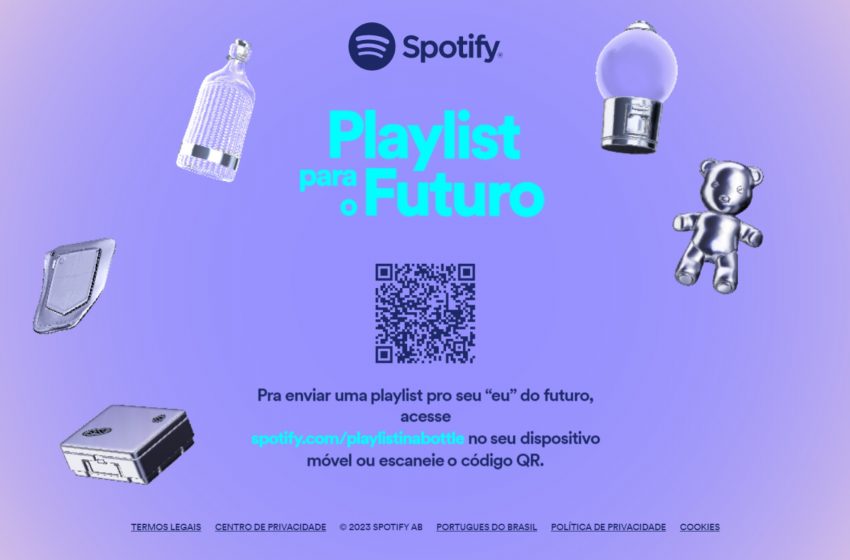  Cápsula do Tempo do Spotify: a playlist só poderá ser escutada em 2024