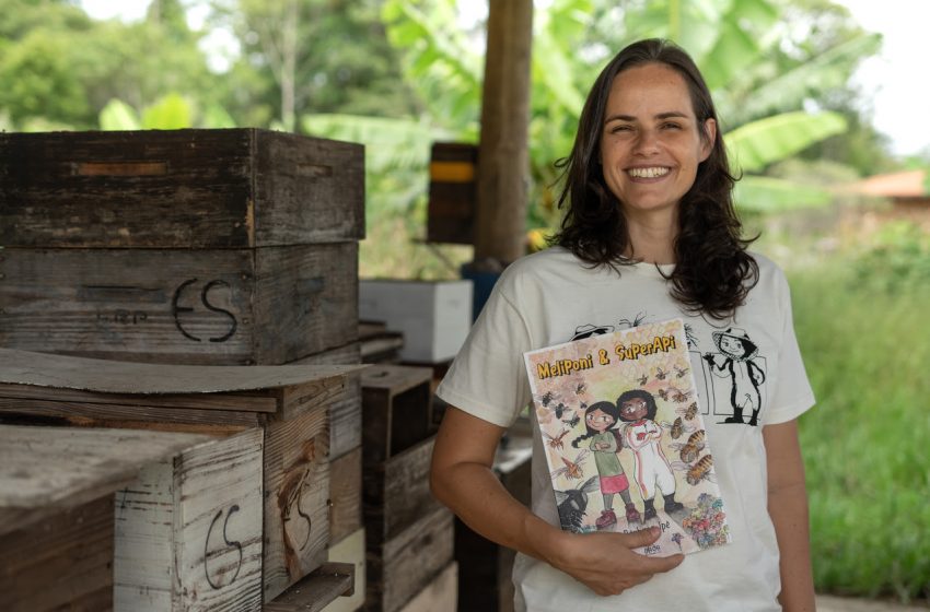  Consciência ambiental: Bárbara Ipê lança HQ infanto-juvenil que mergulha no universo das abelhas