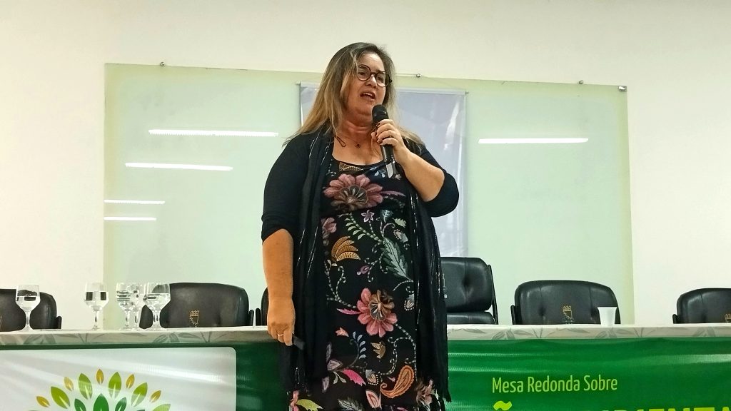 Zenaide Nunes Magalhães – Presidente da Rede Brasileira de Jardins Botânicos – RBJB. Foto: Sérgio Melo