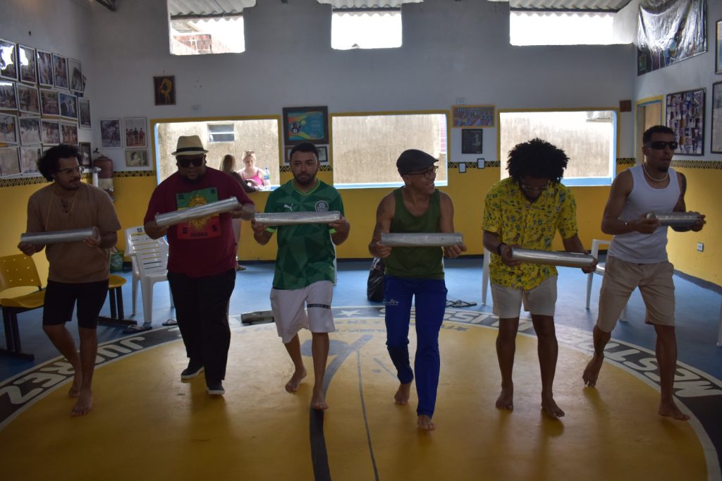 Momento da vivência dedicada à dança(Cidade Tabajara, Olinda/PE, em 07 de setembro de 2024)