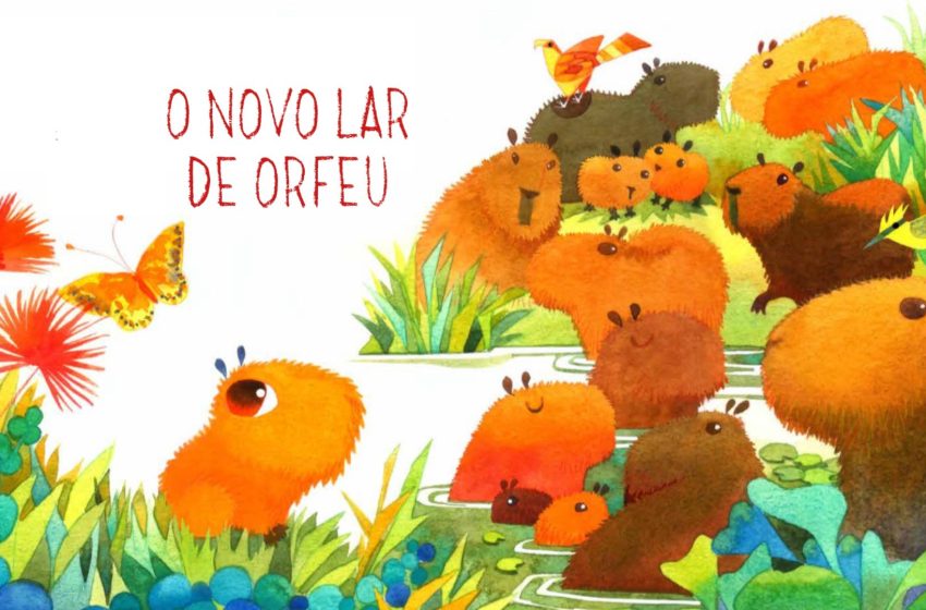 Com apelo lúdico e belíssimas ilustrações, o livro contém, ao final, importantes informações sobre o modo de vida das capivaras e como se proteger dos incômodos carrapatos | Foto: Divulgação/Sema-DF