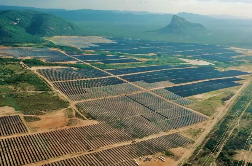 Complexo solar de Santa Luzia. Foto: Divulgação