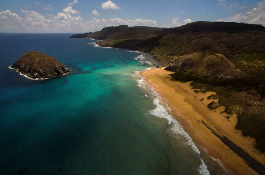 Monitoramento de cardumes por drones em Fernando de Noronha é exemplo do uso de tecnologia para a conservação da natureza. Foto: José Amorim Reis-Filho