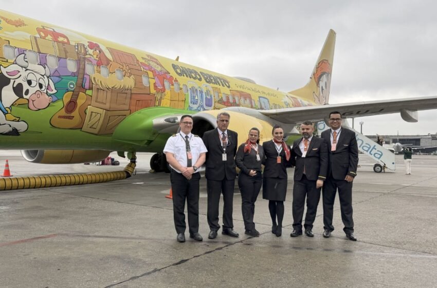 GOL promove arraiá nas alturas no avião temático do Chico Bento e leva o ‘mió da roça’ para o Nordeste