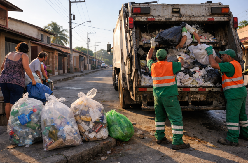  Separar o lixo vale a pena? O problema está na coleta das cidades