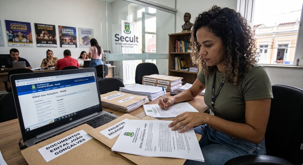 Edital João Gonçalves: confira as datas da etapa final da PNAB em Campina Grande