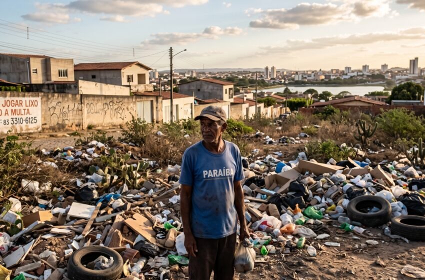  A ilusão do “jogar fora”: Quem paga a conta do lixo nos terrenos da Paraíba?