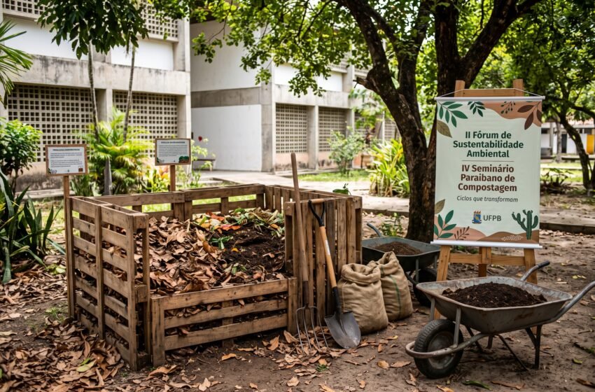  UFPB transforma resíduos em soluções no II Fórum de Sustentabilidade Ambiental